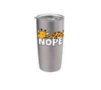 Girafe Paresseux Nope Not Today Paresse Gobelet isotherme en acier inoxydable double paroi
