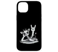 Girafe Punk Rock Rocker Heavy Metal Coque pour iPhone 14 Plus