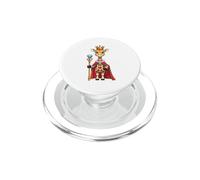 Girafe Royale Couronnée PopSockets PopGrip pour MagSafe