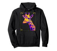 Girafe Zoo Animal Lover Safari Afrique Illustration Graphique Sweat à Capuche