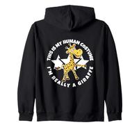 Girafes This is My Human Costume I'm Really A Girafe Sweat à Capuche