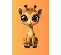 Giraffe "Nala" Notizbuch 6:9 Zoll 150 Seiten liniert mit niedlichem Giraffen-Rahmen: Mit dem Giraffen-Notizbuch behältst du nicht nur den Überblick, sondern bringst auch ein Lächeln in deinen Alltag!