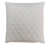 Giraffenland Coussin à l´épeautre Bio 30x30cm Tissu matelassé Blanc, Directement rempli de balles d´épeautre Issue de l´Agriculture Biologique contrôlée
