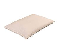 Giraffenland Coussin aux balles d´épeautre Biologique 40x60cm,Tissu en Coton sergé Blanc cassé (écru), + avec Housse intérieure supplémentaire