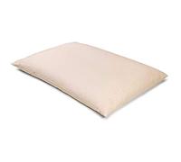Giraffenland Coussin aux balles d´épeautre Biologique 40x60cm,Tissu en Coton sergé Blanc cassé (écru), Oreiller avec enveloppes d´épeautre Biologique, Directement rempli