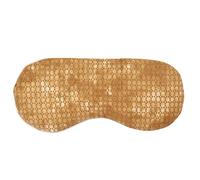 Giraffenland Coussin pour Les Yeux à l´euphraise et aux graines de Lin - pour la Relaxation, Le rafraîchissement ou Le Yoga - Couleur: Batik Or