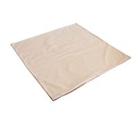 GIRAFFENLAND Coutil en percale bio 60 x 60 cm avec fermeture éclair Housse idéale pour le remplissage de coussins - Coutil = Housse de coussin vide 60 x 60 cm