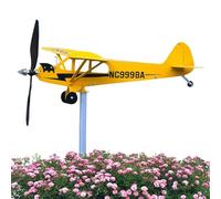 Girandola Per Aeroplano - Girandola Per Aeroplano, Banderuola Rotante In Metallo, Robusta Decorazione Da Giardino, Decorazione Da Giardino Di Lunga Durata | Meraviglioso Accento Esterno Per Portico, C