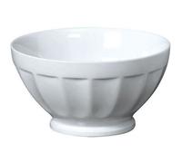 Girard Bol à côtes 14 cm 60 cl Porcelaine Blanc – lot de 6