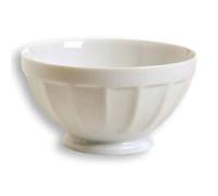 Girard Bol à côtes 14 cm 60 cl Porcelaine Blanc – lot de 6