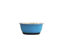 GIRARD-Gamelle pour chien et chat coloris bleu mat en inox Tyrol - 500 ml