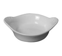 GIRARD - Mise en bouche - mini crème brûlée - 9 cm - blanc