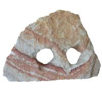 GIRARD-Pierre naturelle pour aquarium coloris multicolore Tyrol 2 trous Rainbow