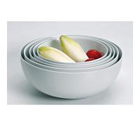 GIRARD Saladier boule blanc Sahara empilable 25 cm