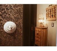 Girard Sudron Interrupteur rotatif complet à encastrer en porcelaine Blanche