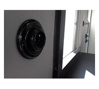 Girard Sudron Prise complète avec terre Porcelaine Noire Vintage