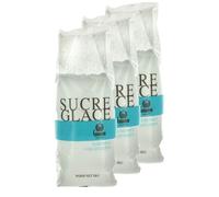 Giraudon - Lot 3x Sucre glace - Giraudon - paquet 1kg