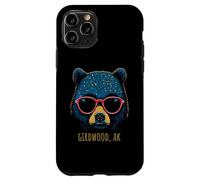 Girdwood Alaska USA Ours Portant des Lunettes de Soleil Coque pour iPhone 11 Pro