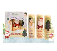 Gireatick Set De 3 Rouges À Lèvres Magiques Changeant De Couleur, Baume À Lèvres Longue Tenue Au Changement De Température, Rouges À Lèvres Gelée Cristalline Hydratants, Cadeaux De Fête De Noël