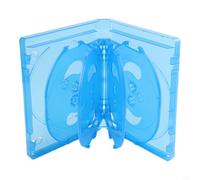 Girftong Boîte de rangement pour CD, peut contenir 10 disques, étui en plastique durable pour CD DVD pour jeux Blu-ray, organisateur compact pour la maison, le bureau, les voyages, protection contre