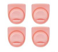 Girftong Lot de 4 joints de couvercle supérieur en silicone, joint anti-fuite de rechange pour bouteille d'eau Owala, 538,6 g, 680,4 g, 947,2 g, 1234 g, passe au lave-vaisselle (rose)