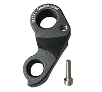 Girftong Patte de dérailleur arrière, alliage d'aluminium CNC, espacement des trous de 29 mm, compatible avec CANNONDALE CAAD13 SystemSix Topstone, noir