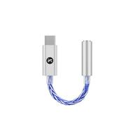 Girftu JCALLY JM6 Pro USB-C Type-C vers 3,5 mm Dual DAC CX31993 MAX97220 Amplificateur de décodage Hi-Fi DAC Mobile pour casque (bleu)