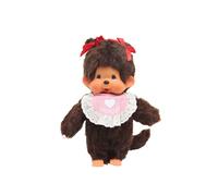 (Girl,20cm)Peluche Monchhichi 20 cm garçon fille amoureux poupée en peluche décoration de bureau cadeaux