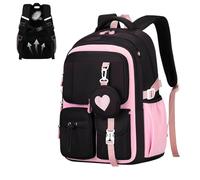 Girl Backpack - School Rucksack For Girls, Portable Spacious Bookbag, Teens Bookbag For Middle School Ffor Travel Airplane Elementary Middle College Primary Children Teenage And Friends
