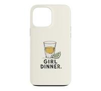 Girl Bar Humour Dinner Funny Tequila Shot Lime Design Coque pour iPhone 13 Pro Max