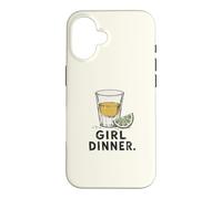 Girl Bar Humour Dinner Funny Tequila Shot Lime Design Coque pour iPhone 16