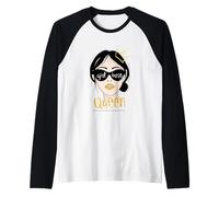 Girl Boss & Queen Always Cute & Beautiful Graphic Designs Manche Raglan