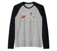 Girl Dinner Viral Meme Foodie Club Charcuterie Humour Manche Raglan