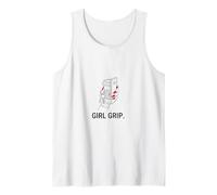 Girl Grip Meme Multitâche Café Clés Téléphone Débardeur