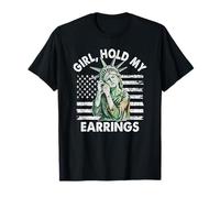 Girl Hold My Earrings Protest, Activisme politique T-Shirt