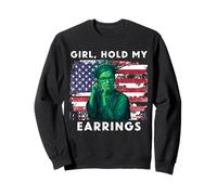 Girl Hold My Earrings RBG Statue de la Liberté Sweatshirt