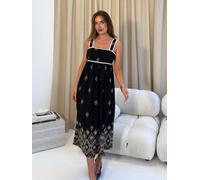 Girl In Mind Girl In Mind Black Aviva Midi Dress Black 48