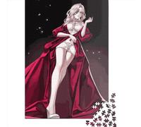 Girl in Red Puzzle 1000 Pièces Educa Jouet en Bois Cadeau Unique De l'art De La Décoration Jeu Éducatif Challenge Toy Adultes & Enfants des 14 Ans 1000pcs (38x26cm)