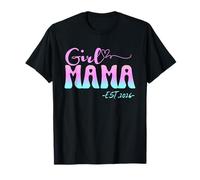 Girl Mama Est 2026 Girl Mom Pregnancy Mom 2026 To Be New Mom T-Shirt