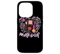 Girl MUA Make Up Addict Beauté des Cils Maquillage Coque pour iPhone 14 Pro