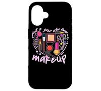 Girl MUA Make Up Addict Beauté des Cils Maquillage Coque pour iPhone 16