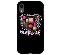 Girl MUA Make Up Addict Beauté des Cils Maquillage Coque pour iPhone XR