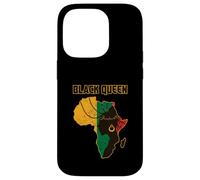Girl Power African American Queen Africa Roots Juneteenth Coque pour iPhone 14 Pro