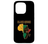 Girl Power African American Queen Africa Roots Juneteenth Coque pour iPhone 15 Pro