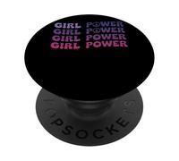 Girl Power - Symbole de paix - Émancipation PopSockets PopGrip Adhésif