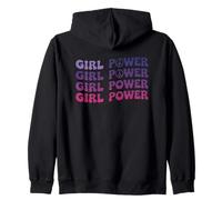 Girl Power - Symbole de paix - Émancipation Sweat à Capuche