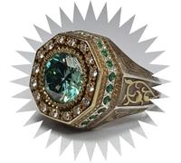 Girl Products anneaux Ring Jewellery Women Men Promise Wedding Pop Retro Totem Totem Two Tone Ring Gifts