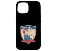 Girl Riot Rouge à lèvres Power Rosie Coque pour iPhone 15