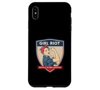 Girl Riot Rouge à lèvres Power Rosie Coque pour iPhone XS Max