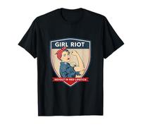 Girl Riot Rouge à lèvres Power Rosie T-Shirt